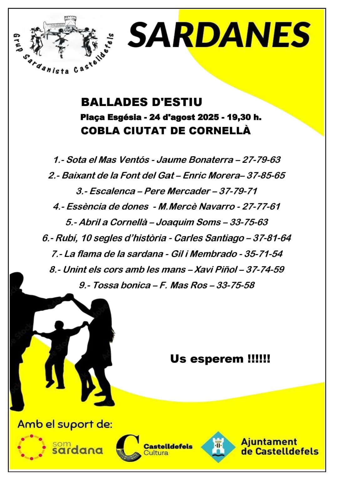 Ballada diumenge 24 d'agost 2025